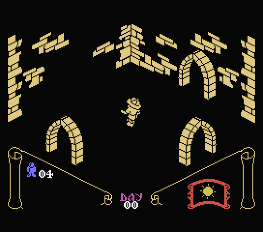 Knight Lore screenshot 2 for MSX
